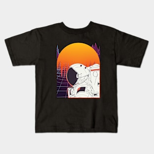 Aesthetic Astronaut Kids T-Shirt